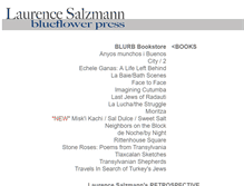 Tablet Screenshot of blueflowerpress.com